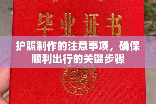 川汇护照制作的注意事项，确保顺利出行的关键步骤