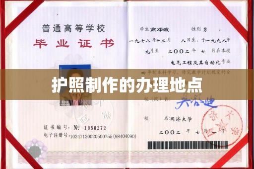 川汇护照制作的办理地点